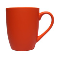 Bright Colorful Soft Touch Coffee Mug Coated Laser Engrave Rubber Matte Ceramic Mug